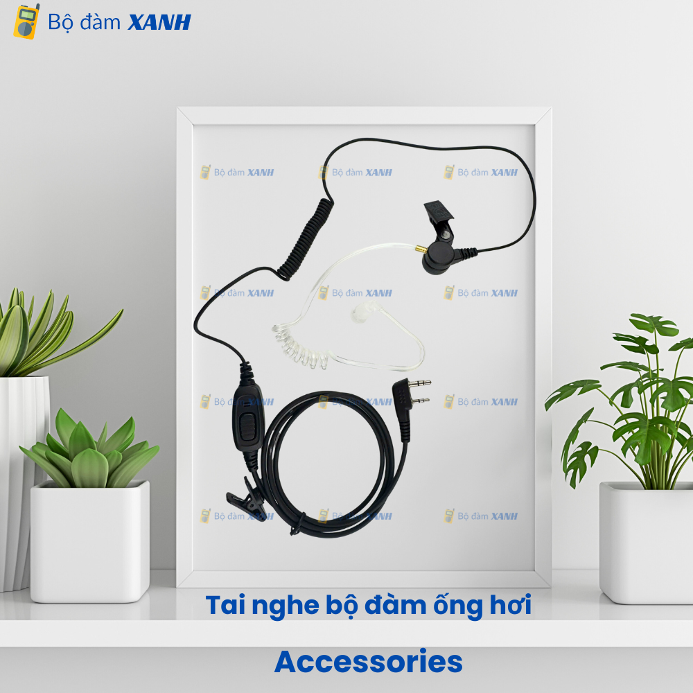 Tai nghe bộ đàm ống hơi chất lượng Tai nghe bộ đàm ống hơi Tai nghe bo dam ong hoi chat luong
