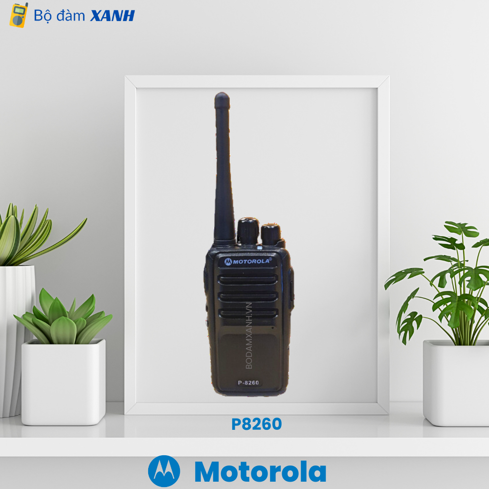 Bộ Đàm Motorola P8260 May bo dam Motorola P8260 1