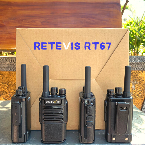 Retevis RT67 walkie talkie business license free Bo dam Retevis RT67.5 1