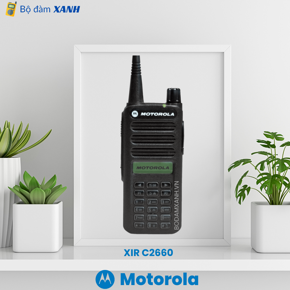 Máy bộ đàm Motorola XiR C2660 MAY BO DAM MOTOROLA XIR C2660 UHF