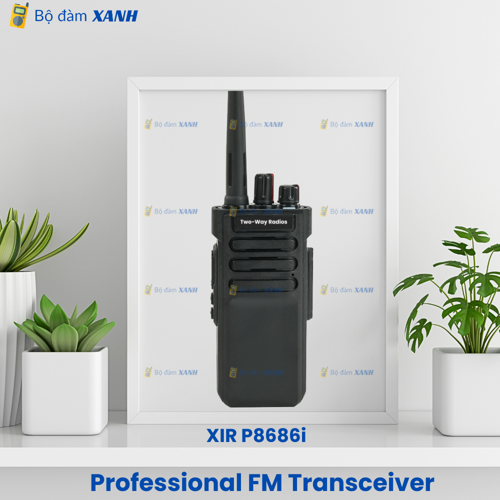 Bộ đàm XIR P8686i Bộ đàm XIR P8686i kỹ thuật số công suất cao NEW 2026 Bo dam XIR P8686i