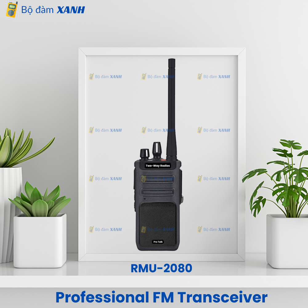 Bộ đàm RMU-2080 Bộ đàm RMU-2080- Âm thanh chất lượng- Chống nước IP68-Tầm xa Bo dam RMU 2080
