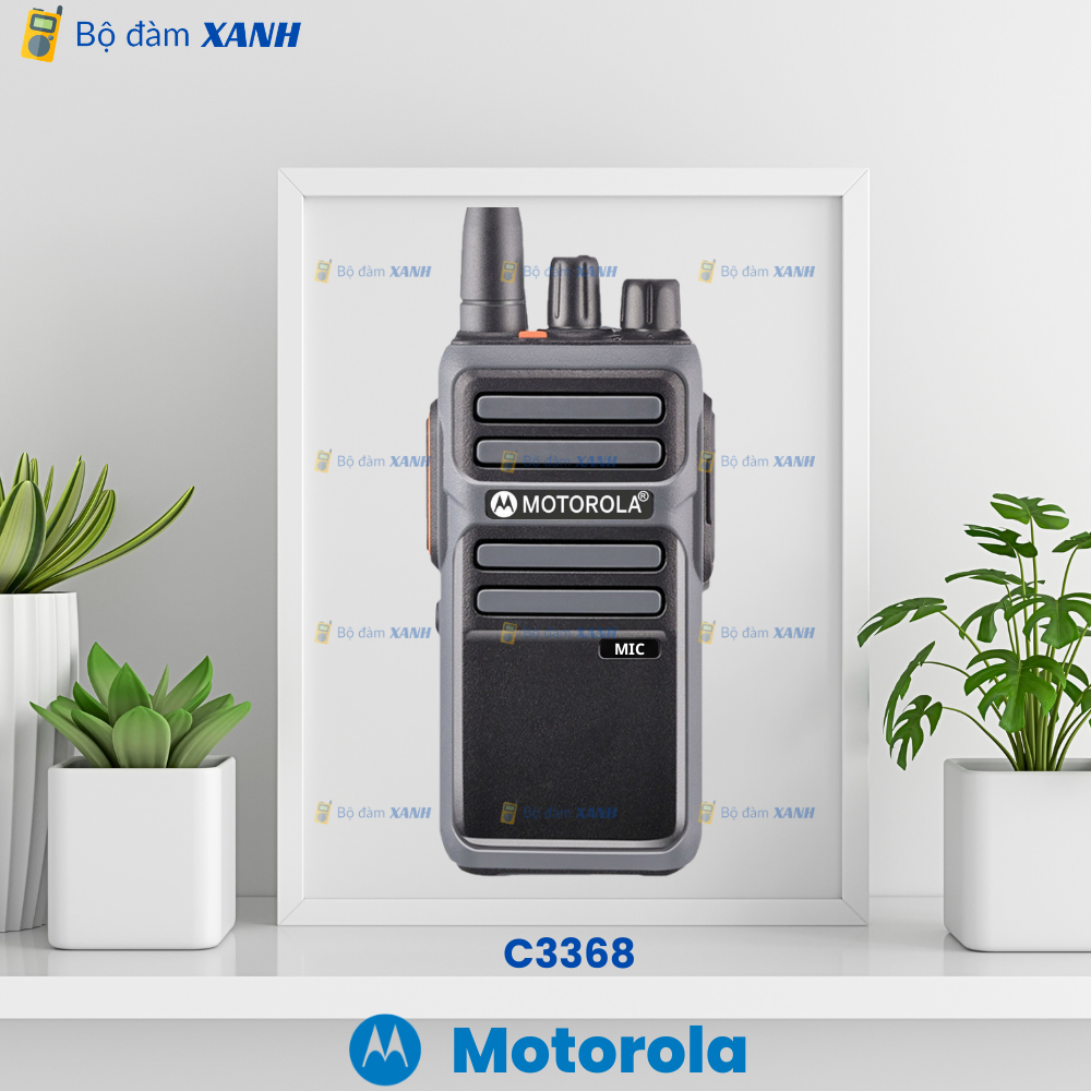 Bộ đàm Motorola XIR C3368 Bộ đàm Motorola XIR C3368- Âm thanh chân thực-Phủ sóng đến 3800m Bo dam Motoroa XIR C3368